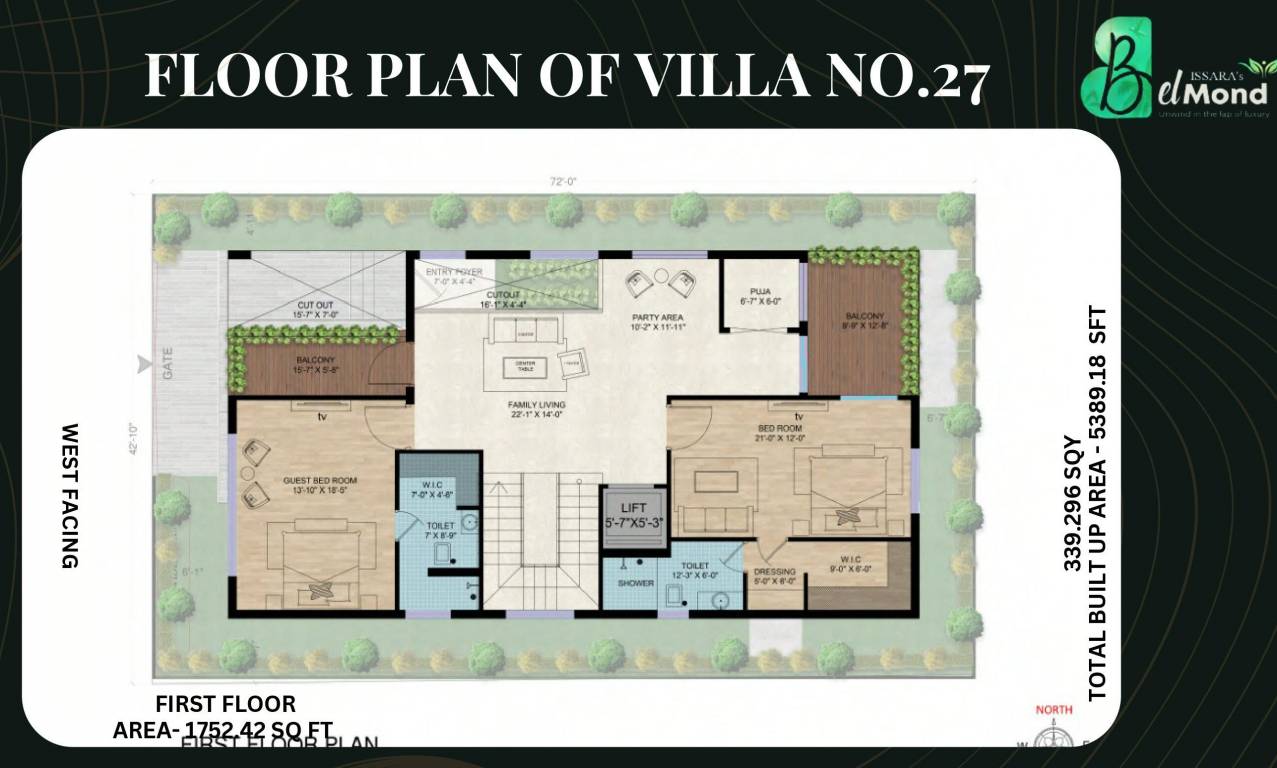  belmonds Floor Plan First Floor Plan