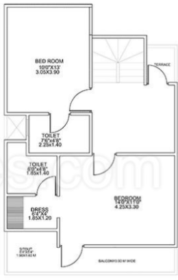 First Floor Plan  ville panache Floor Plan First Floor Plan