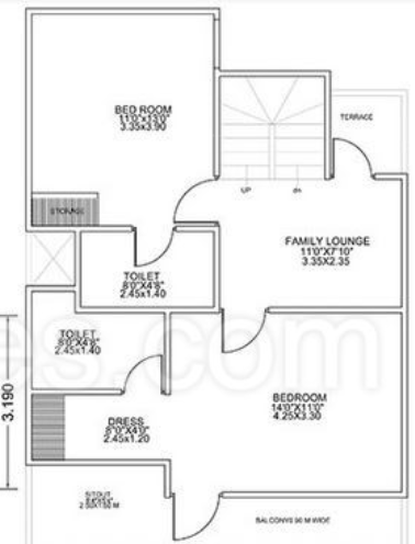 First Floor Plan ville panache Floor Plan First Floor Plan