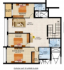  park Floor Plan Upper Level Duplex Plan