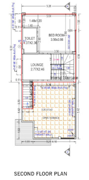  gajanan-kutir Floor Plan Second Floor Plan