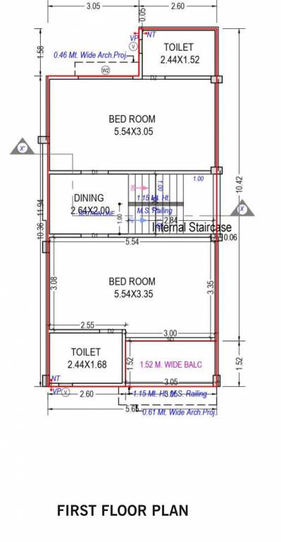  gajanan kutir Floor Plan First Floor Plan