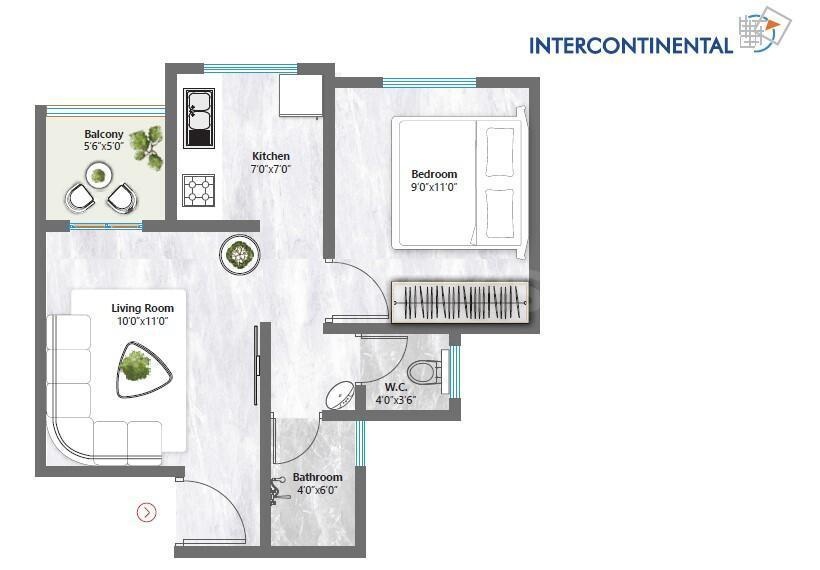  intercontinental the urbana Floor Plan Floor Plan