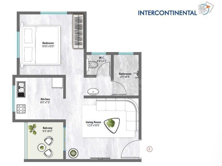 intercontinental the urbana Floor Plan Floor Plan