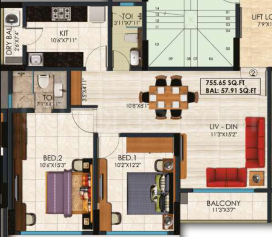 Floor Plan ashok odyssey Floor Plan Floor Plan