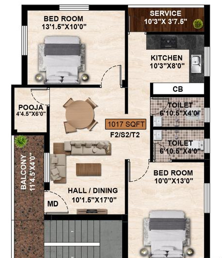  sai-harini-enclave Floor Plan Floor Plan