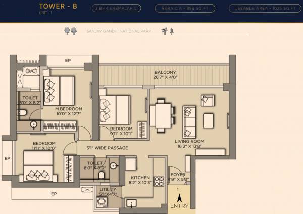  crystal-antara Floor Plan Floor Plan