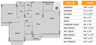  casa-vyoma Floor Plan Floor Plan