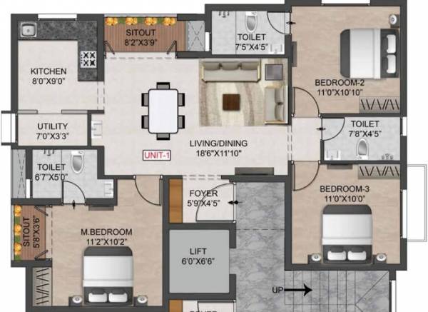  oak-view Floor Plan Floor Plan