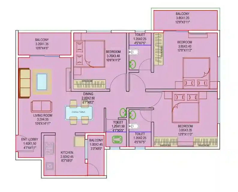Floor Plan infinity towers Floor Plan Floor Plan