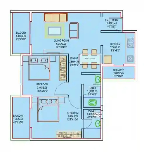 Floor Plan infinity towers Floor Plan Floor Plan