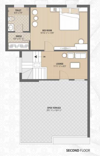  radhe-kutir-phase-1 Floor Plan Second Floor Plan