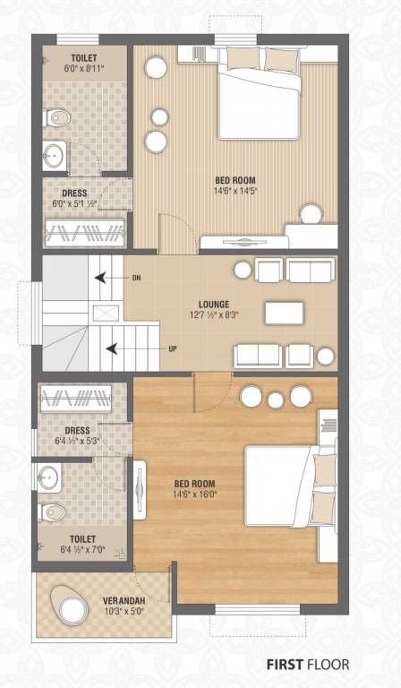  radhe kutir phase 1 Floor Plan First Floor Plan