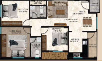  shubhum-elite Floor Plan Floor Plan