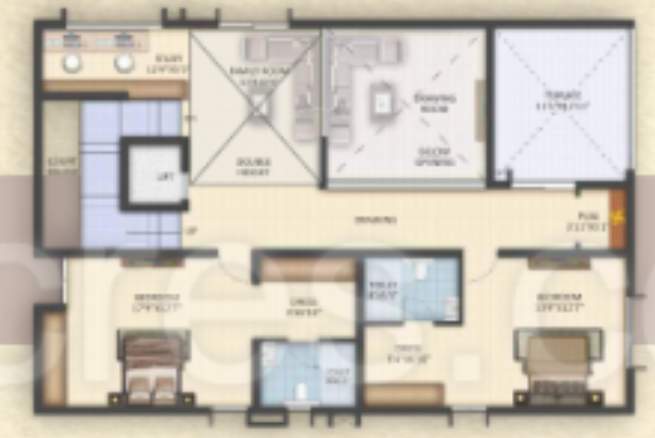  signature villas Floor Plan First Floor Plan