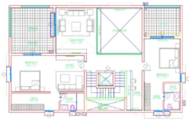  signature villas Floor Plan First Floor Plan
