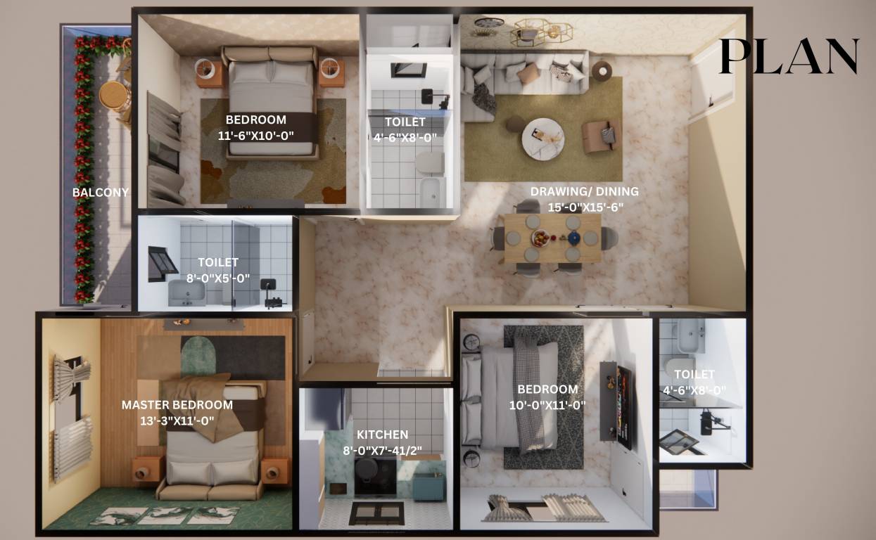  residency Floor Plan Floor Plan