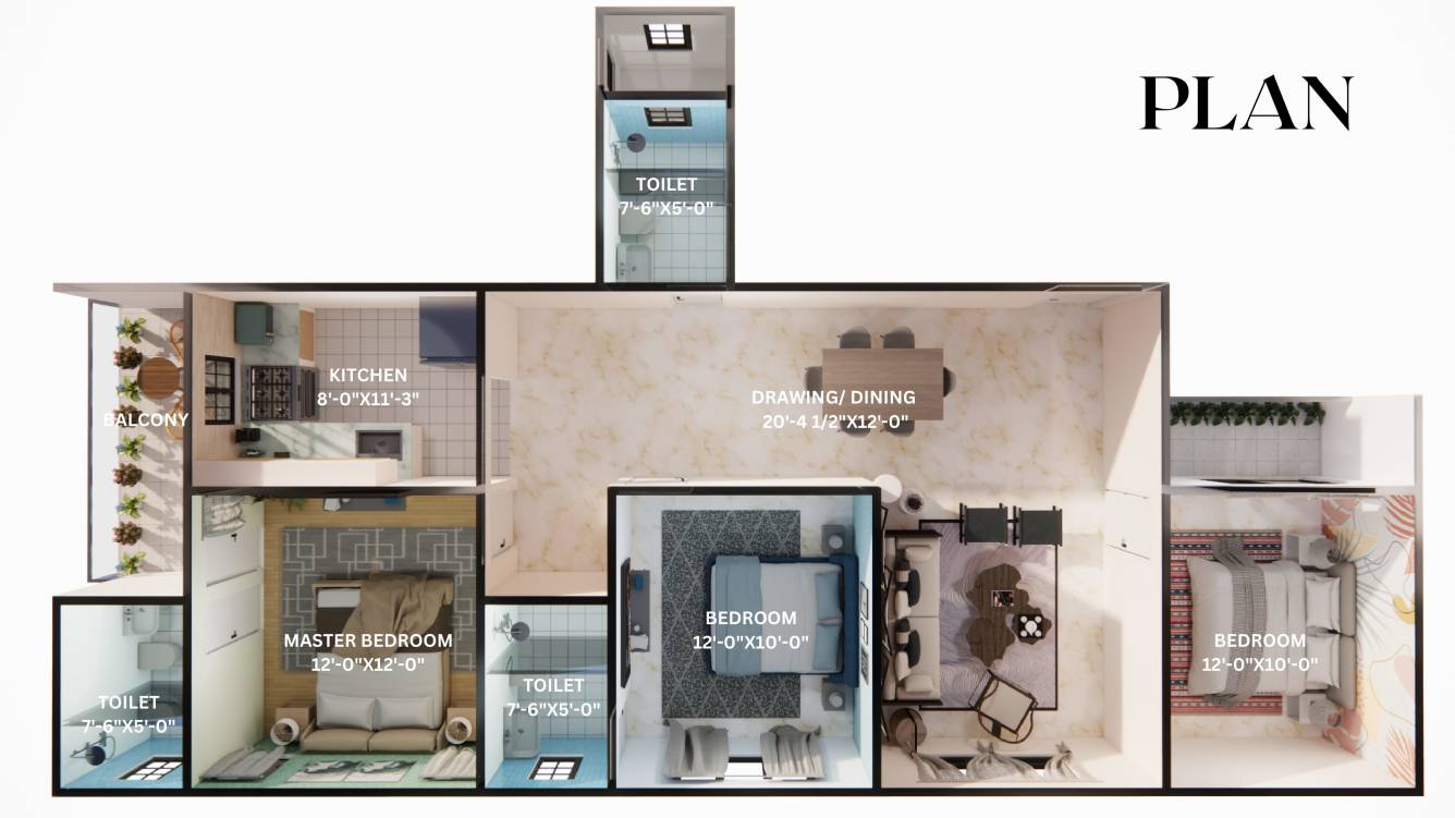  residency Floor Plan Floor Plan