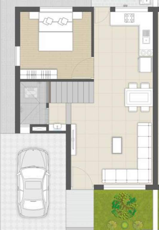  vivanta the grandeur phase 1 Floor Plan Ground Floor Plan