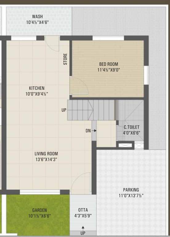  vivanta the grandeur phase 1 Floor Plan Ground Floor Plan