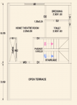 Second Floor Plan  anu-shambhu-villa Floor Plan Second Floor Plan