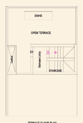 Terrace Floor Plan anu-shambhu-villa Floor Plan Terrace Floor Plan