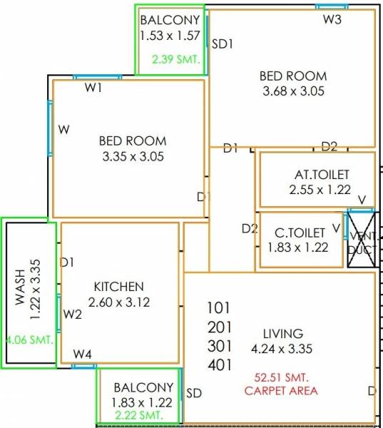  krishna-hill Floor Plan Floor Plan