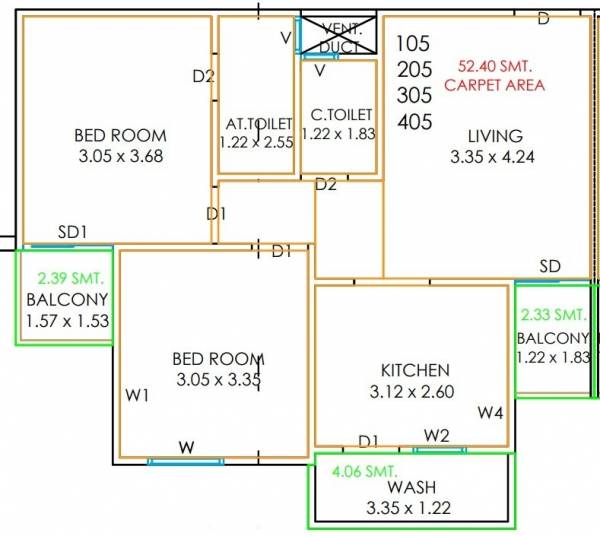  krishna-hill Floor Plan Floor Plan