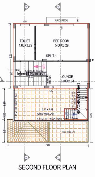  tathastu-heritage-villa Floor Plan Second Floor Plan