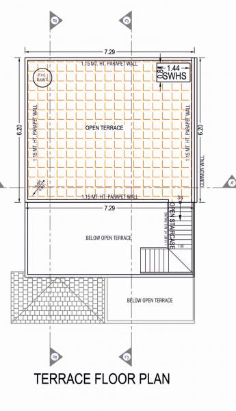  tathastu-heritage-villa Floor Plan Terrace Floor Plan