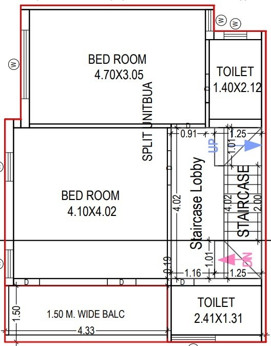 gajanan paradise villa Floor Plan First Floor Plan