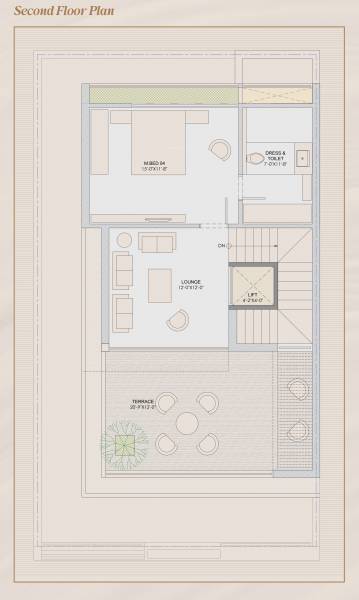  anugrah-villas Floor Plan Second Floor Plan