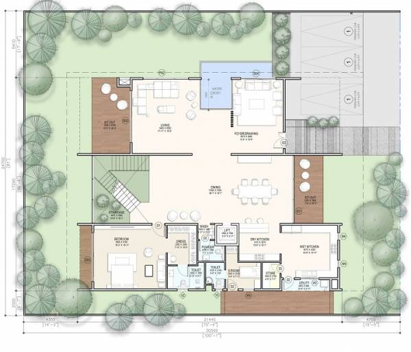  treasure-trove Floor Plan Ground Floor Plan