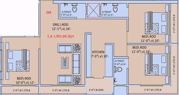 Floor Plan aafiya heights Floor Plan Floor Plan