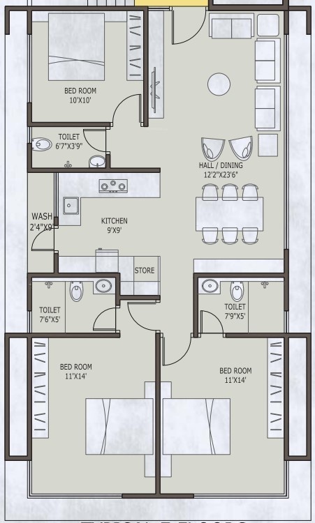Floor Plan  upanishad heights Floor Plan Floor Plan