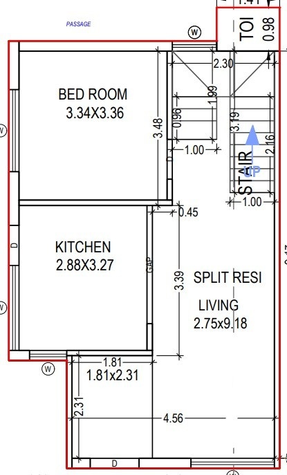  amrutam homes Floor Plan Ground Floor Plan