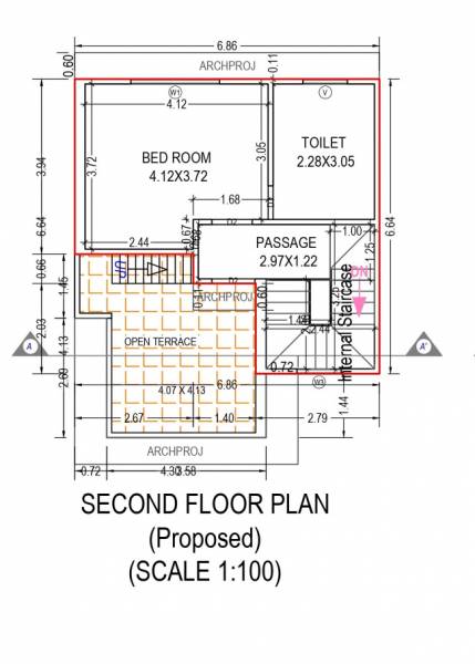 Second Floor Plan 7x-sparsh-villa Floor Plan Second Floor Plan