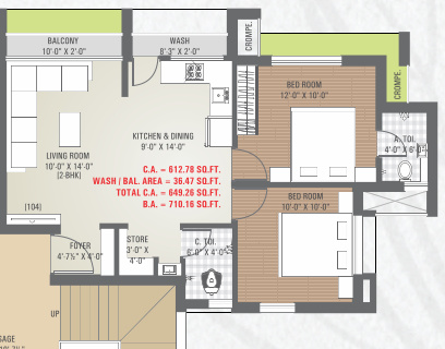  shubham hills Floor Plan Floor Plan