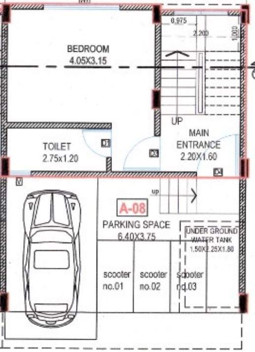  grand twelve Floor Plan Ground Floor Plan