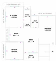 Floor Plan tulsi-glorious Floor Plan Floor Plan