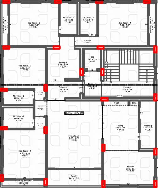  square-view Floor Plan Floor Plan