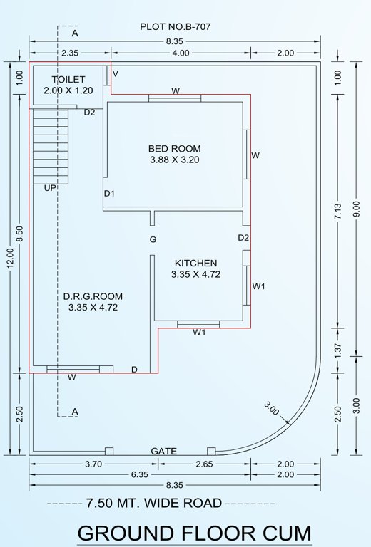  vila Floor Plan Ground Floor Plan