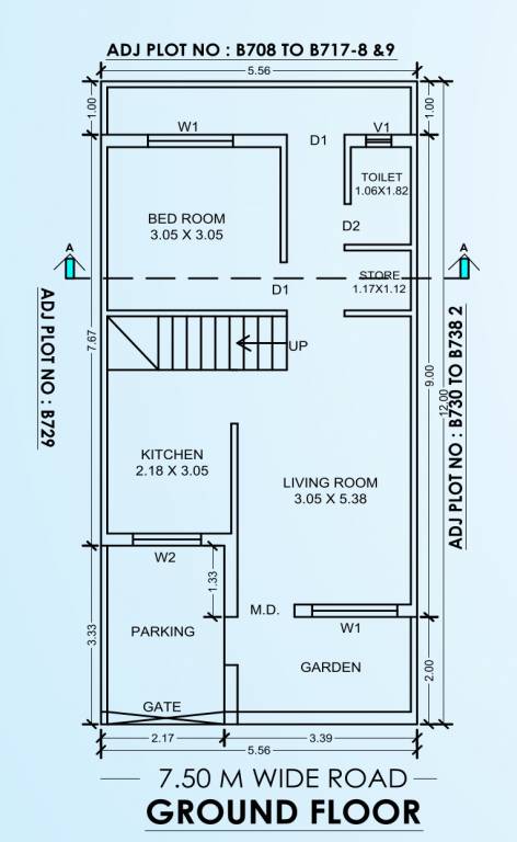  vila Floor Plan Ground Floor Plan