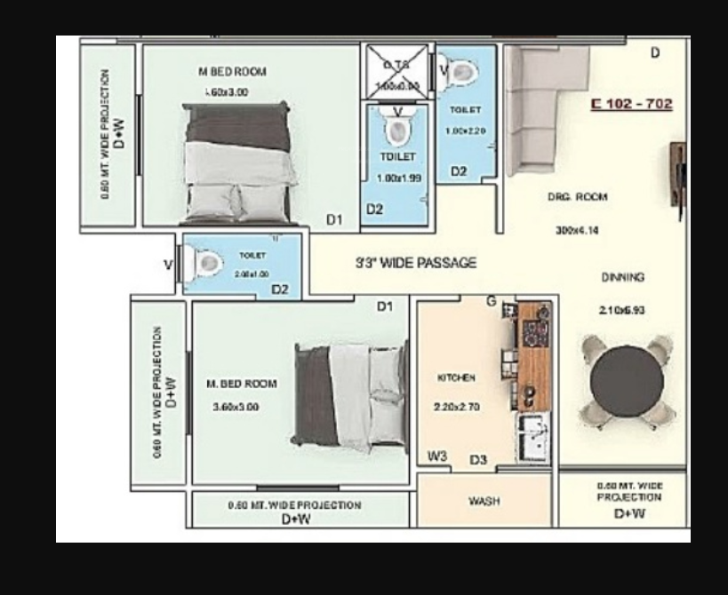  golden leaf Floor Plan Lower Level Duplex Plan