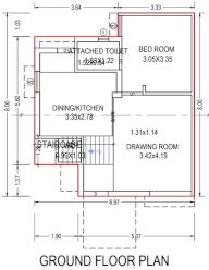  paradise enclave Floor Plan Ground Floor Plan