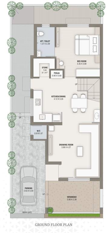  raj empire Floor Plan Ground Floor Plan