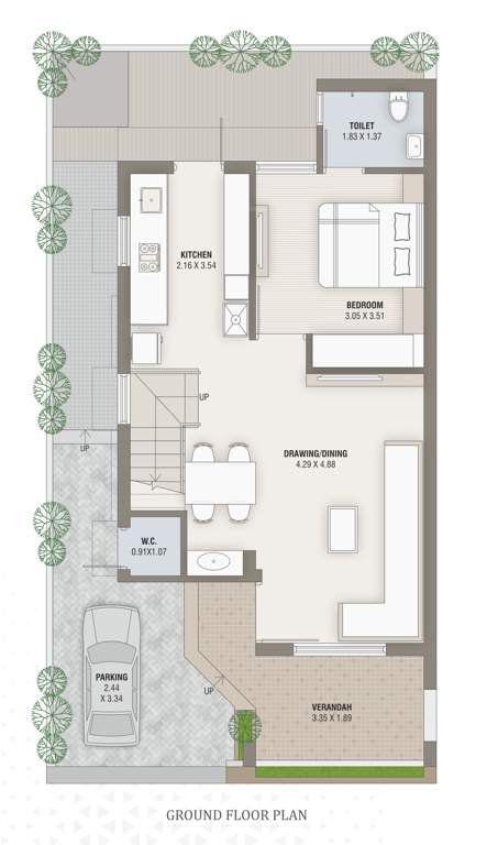  raj empire Floor Plan Ground Floor Plan