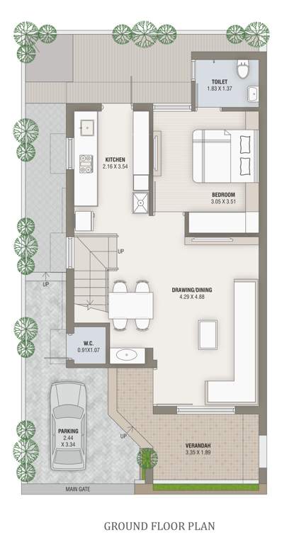  raj empire Floor Plan Ground Floor Plan