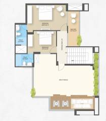 Upper Level Penthouse Plan  spinel-stone Floor Plan Upper Level Penthouse Plan