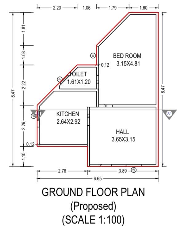  matru shakti Floor Plan Ground Floor Plan
